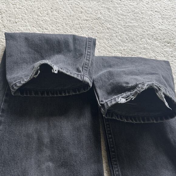 Vintage Levi's Jeans Men’s Black 550‎ Orange Tab Tag 29x33 Dark Grunge Skate - Picture 8 of 16